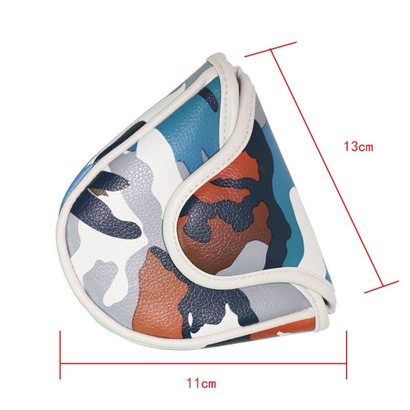 1 stuk golf mallet putter headcover cover voor kleine center putters net sluiting