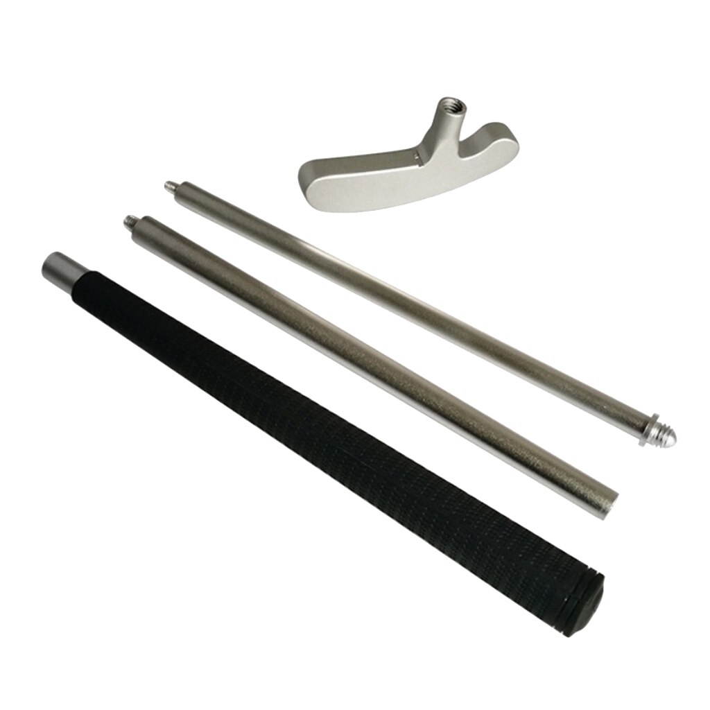3-Section 2-way Collapsible Right and Left Handed Golf Putter / Portable Travel Putter - Golf Club Accessories