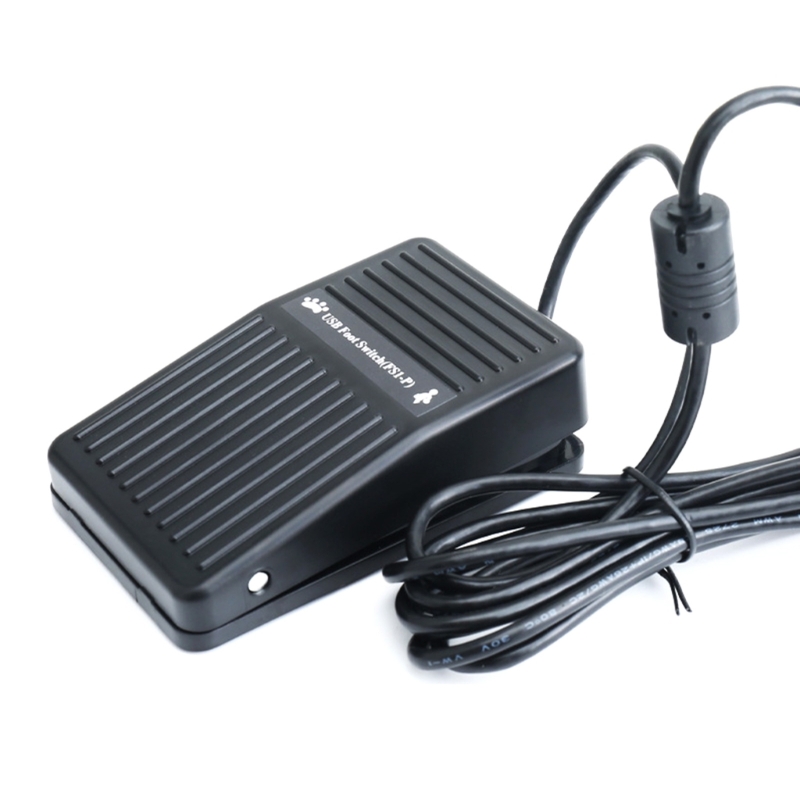 USB Foot Pedal Switcher Customizable Single Key Footswitch Game Control for Efficient Computer Operates for