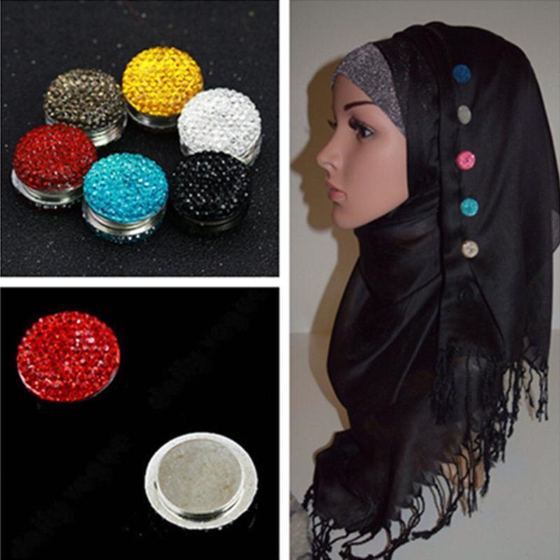 High-End Sterke Magneet Starry Pin, Moslim Vrouwen Zijde Gesp, sjaal Mode-sieraden Yiwu Broche Kleine X6T0