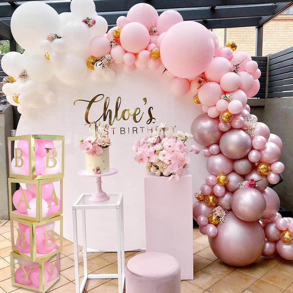Macaron Balloons Garland Garden Arch Rose Gold Confetti Ballon Wedding Balloon Arch Stand Birthday Party Decor Kids Baby Shower