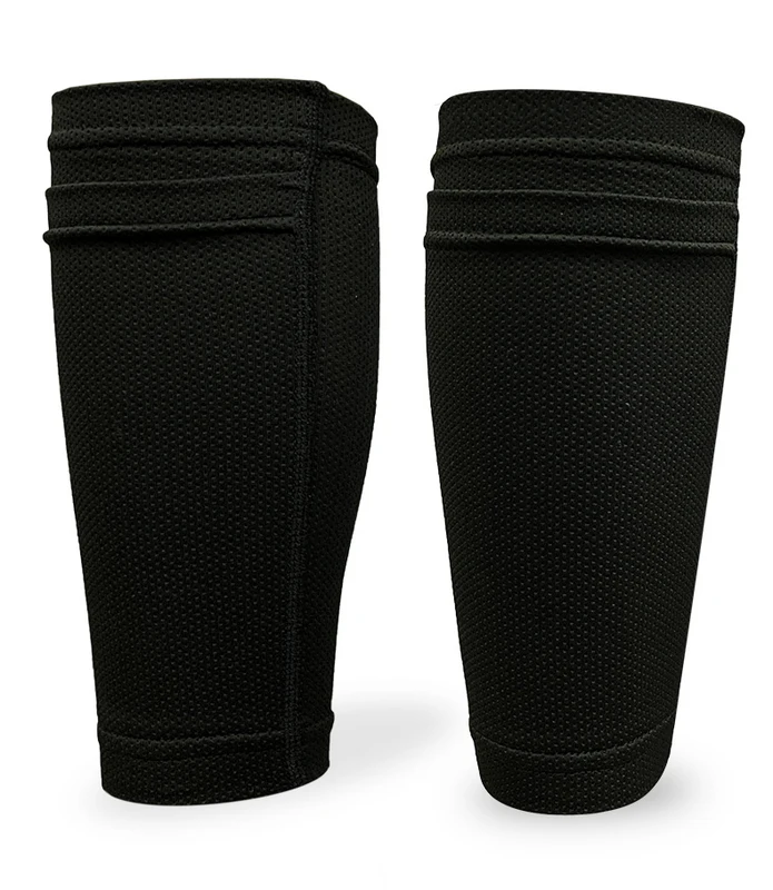 Fußball-Schienbeinschoner, Socken, Schutzärmel für Jungen und Herren, weiche Schienbeinschoner, Schutz, atmungsaktiv, Fußball-Schienbeinhalter, Sportzubehör