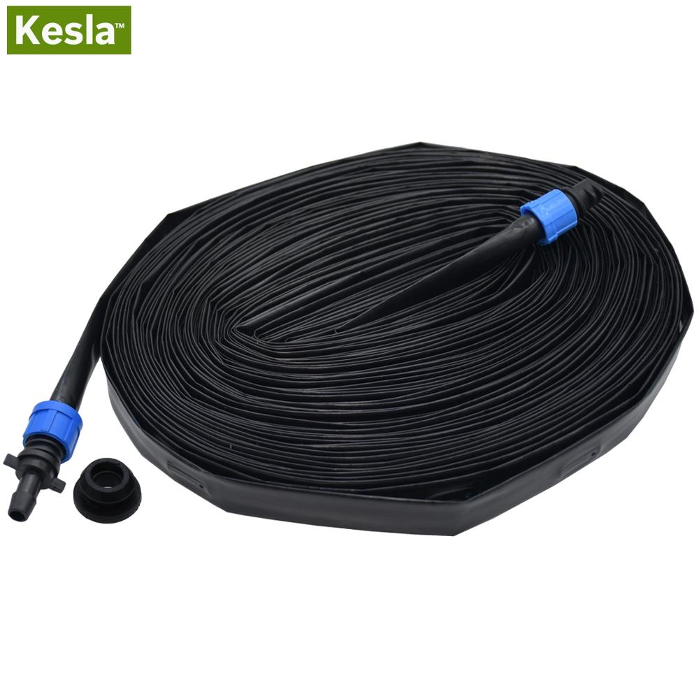 20-150m 16mm dryppvanningstape 5/8 '' 8 mil 0.2mm tykk 20cm emitter drypperavstand drivhushage koble til hard pvc-slange