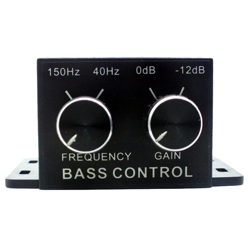 Auto Eindversterker Audio Regulator Bass Subwoofer Equalizer Crossover Controller 4 Rca Passen Lijn Niveau Volume Versterker