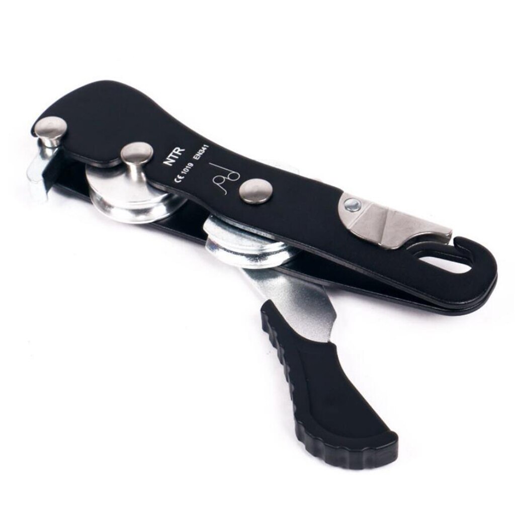 Auto freinage arrêt descendeur engrenage pour 10-12mm corde escalade spéléologie rappel forte alpinisme accessoires durables