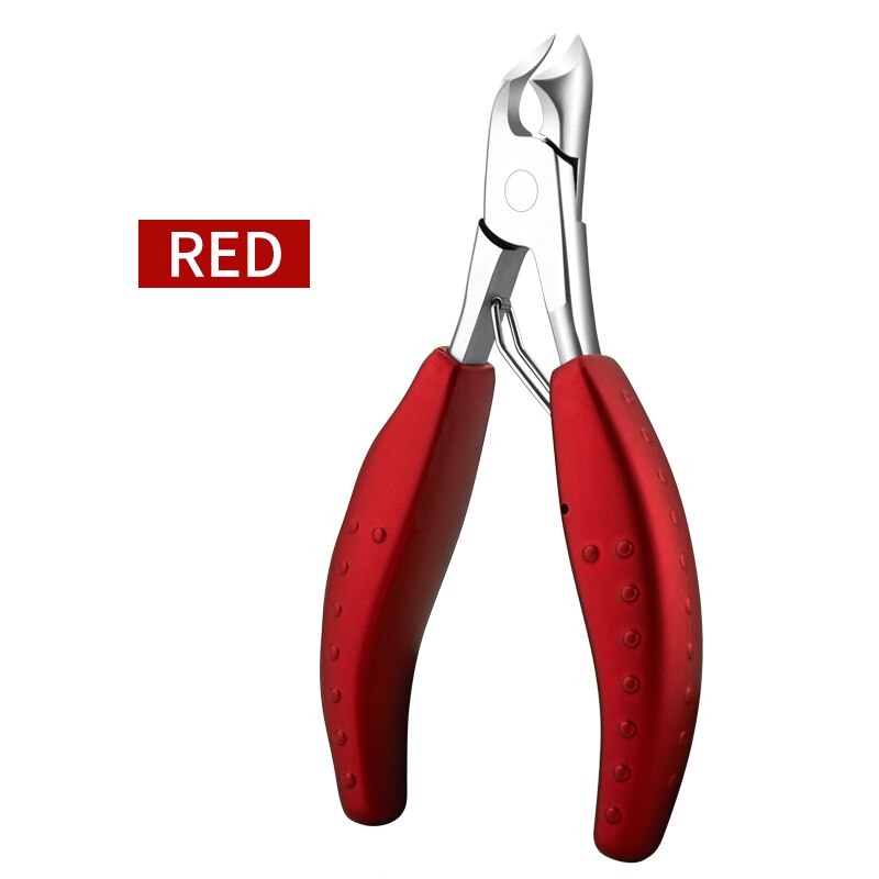 Alicates para cutículas de pies y uñas, cortauñas, cortauñas para manicura, herramienta NT91: Red