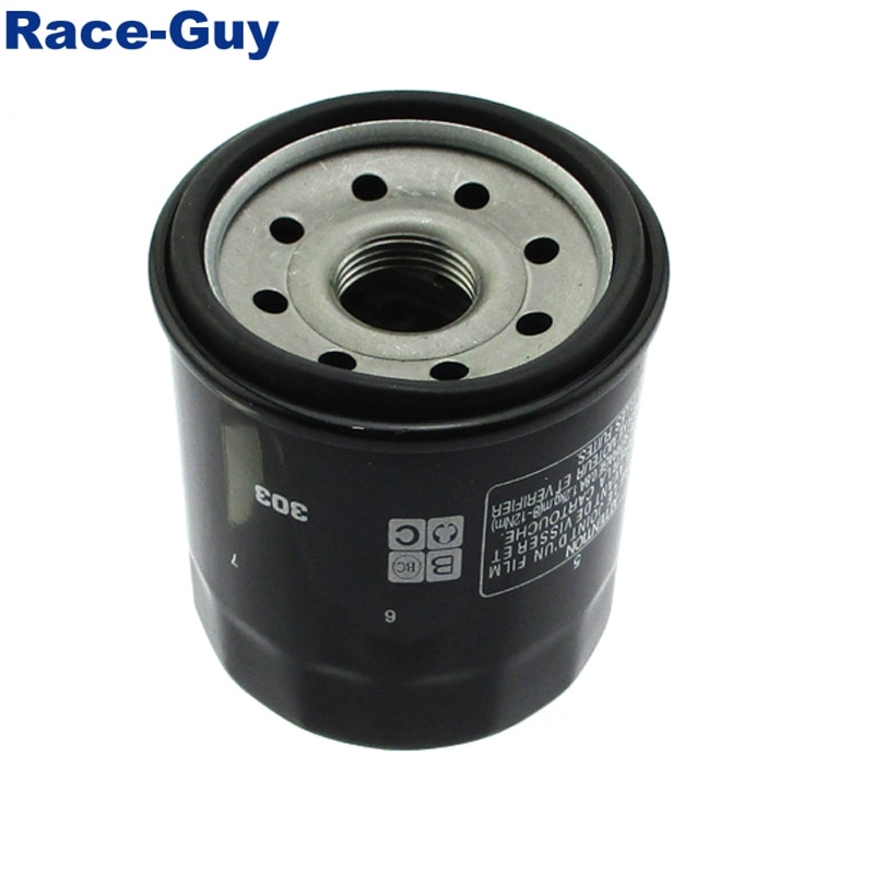 thumbnail image 2 of Caltric 2-Pack Oil Filter For Kawasaki KFX400 / KSF400 2003-2006 – Red, Easy Install 2 of 4