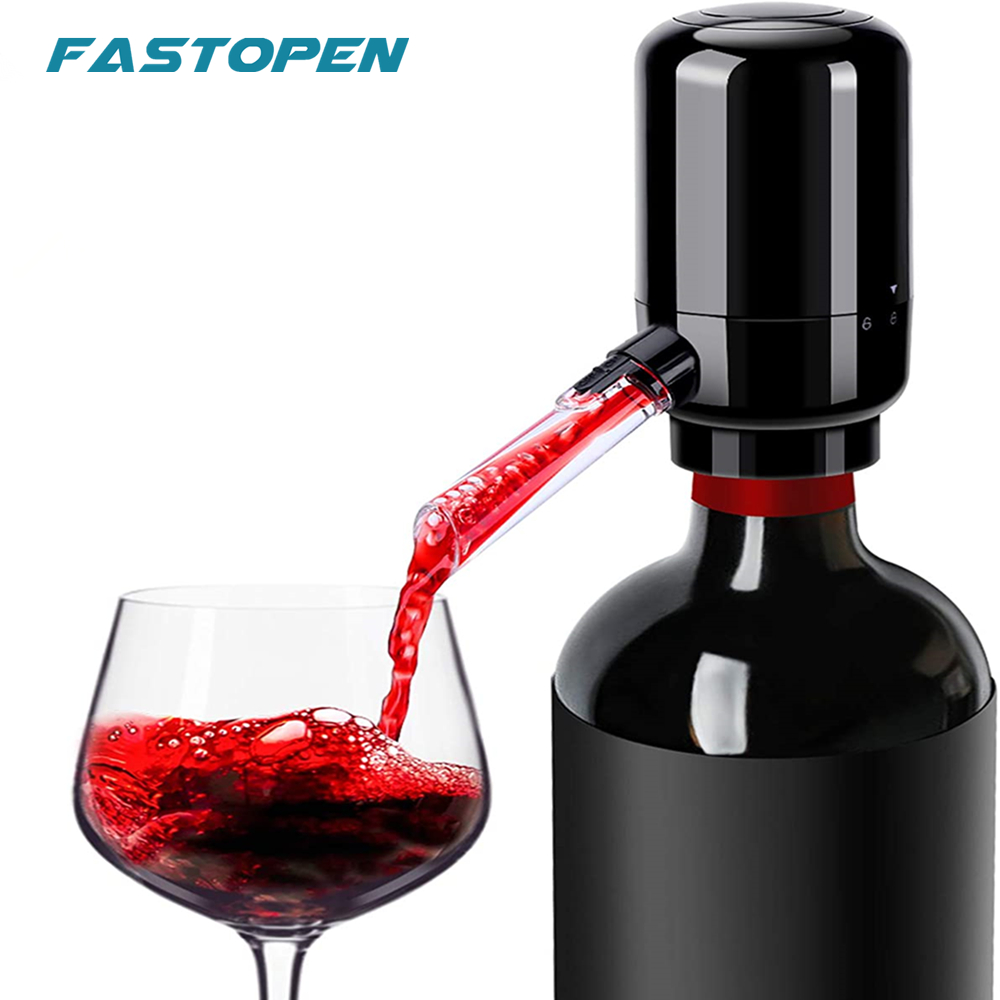 Electric Wine Aerator Decanter Automatic Wine Dispenser Quick Sobering Smart Wine Pump Pourer for Bar Kitchen Tools