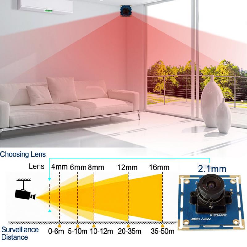 4K HD 1080P 30fps Webcam USB Computer Camera Flexible Rotatable Digital Web Cam with Mic for Laptop Desktop PC Tablet Camera