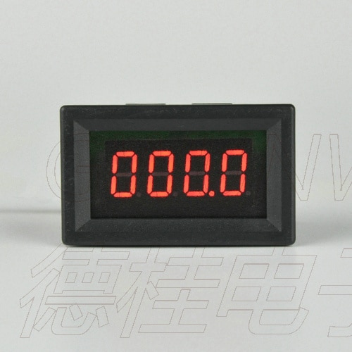 GWUNW DC 0-999.9V (1000V) four bit high precision voltmeter digital display high voltage voltage meter 0.36 Inch 4 bit LED