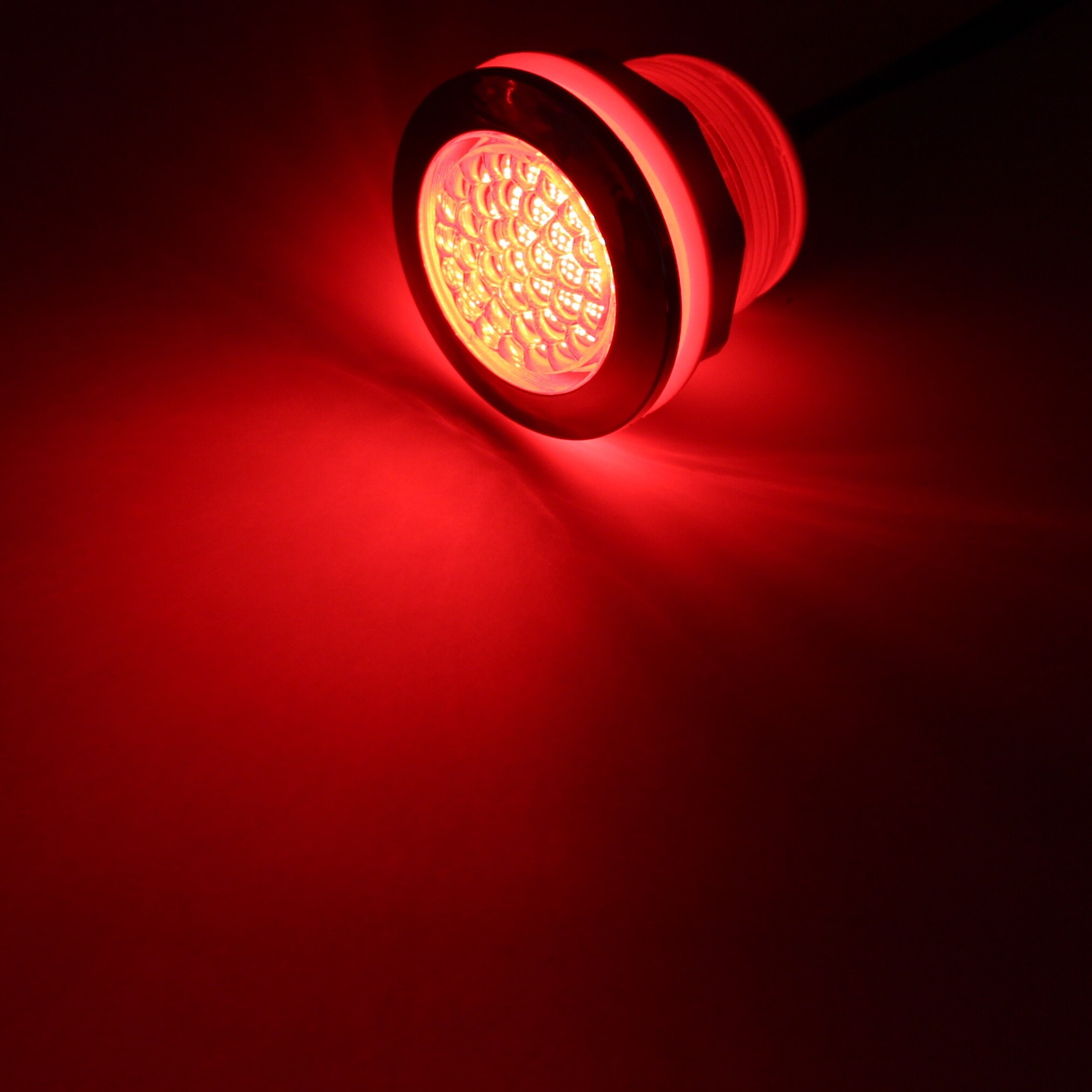 1Stck wasserdichte RGB unterwasser LED badewanne licht FÜHRTE Whirlpool lampe See größe 53-55-60mm LED Spa Schwimmbad licht OHNE Regler