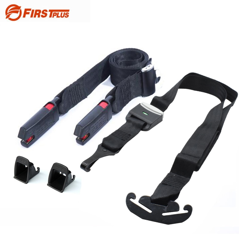 Actualizar Cinturón Conector de ENGANCHE ISOFIX Asiento de Seguridad Del Niño Cinturones de Conexión con ISOFIX Interfaz Ranuras de Guía