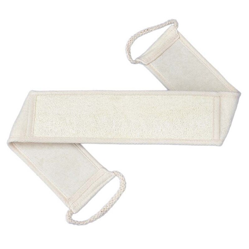 Natural Loofah Back Scrubber Washer Double Sided Bathroom Deep Clean Bath Sponge