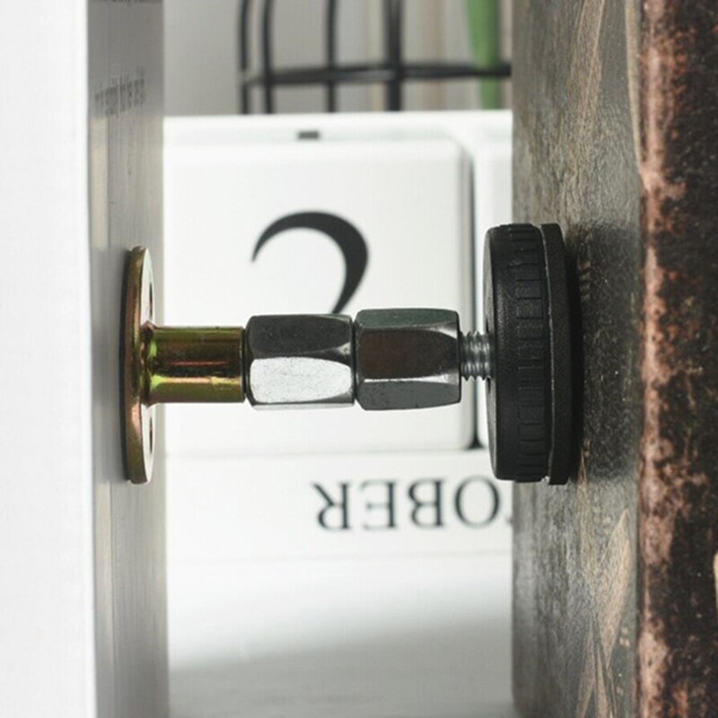 Home Bedroom Bed Tools Adjustable Threaded Bed Frame Anti-Shake Tool Wall Support Protection Parts For Bed Cabinet Sofa Chair