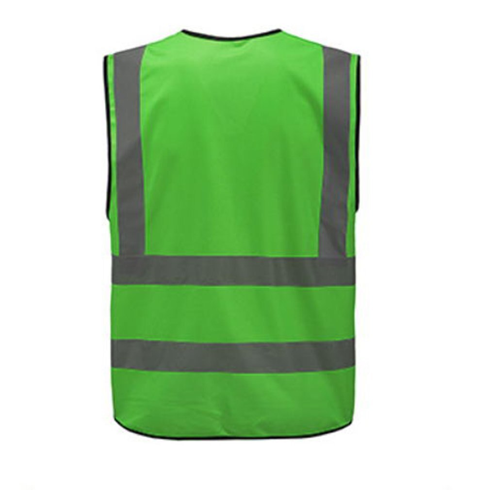 Multi-tasche reflektierende weste Radfahren verkehrs weste Neutral Sleeveless Hygiene arbeiten reflektierende kleidung