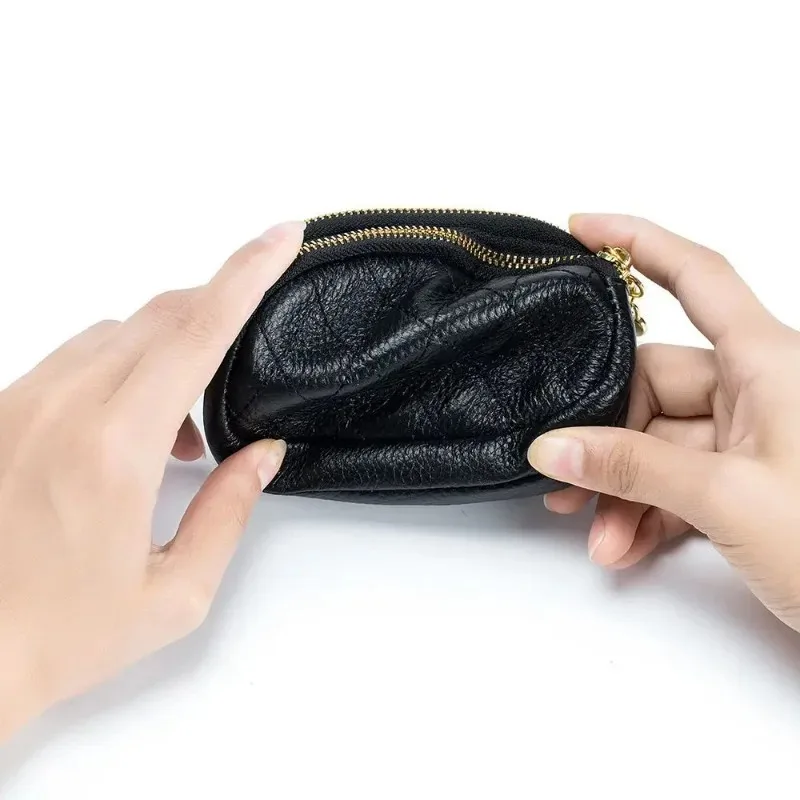 Moda damska Mini portfel skórzana torebka damska z miejscem na karty portmonetka krótki portfel mała torebka zamek błyskawiczny brelok damski kopertówka