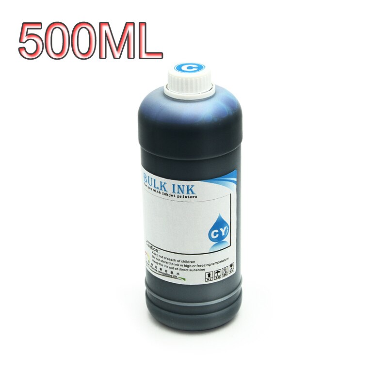 Tinta de recarga de 100ML para impresora Canon PGI-150, PIXMA, MG5410, MG5510, MG5610, MG6410, MG6610, IP7210, MX721, IX6810: 500ML Cyan