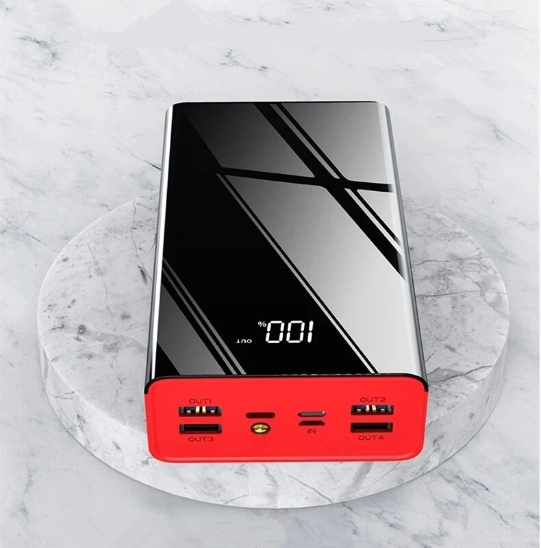 100000mAh Power Bank o dużej pojemności podróży na zewnątrz przenośne szybkie ładowanie 100000mAh Poverbank dla Xiaomi Samsung IPhone