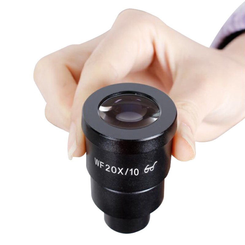 Stereo Microscope Eyepieces WF10X WF20X Lens Wide Angle Lens Monocular Part
