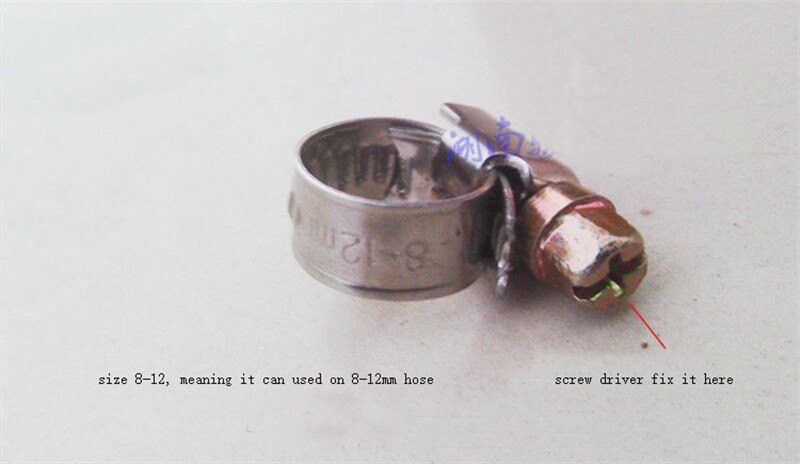 Stainless steel car hoop Germany style pipe clamp quick connector tubing clip hose clamp 2pcs