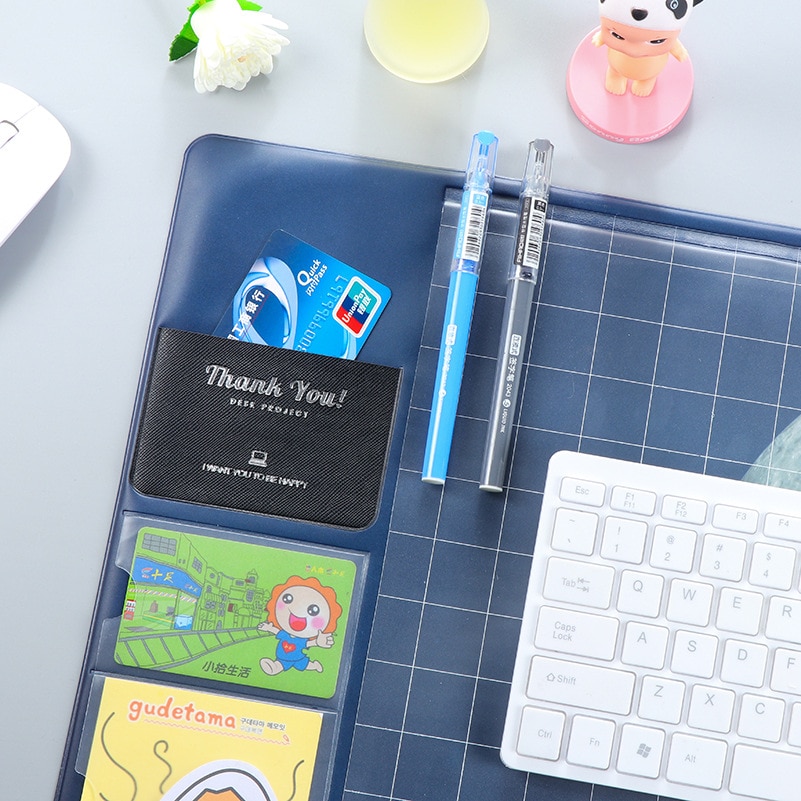 Sky Moon Multi function Desk Pad Desk Organizer Stationery Set Protect Wrist Warmth Pad school office supplies