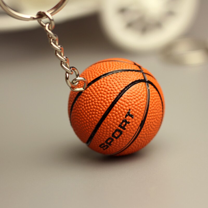 3d sport voetbal sleutelhangers souvenirs pu leren volleybal sleutelhanger voor mannen voetbalfans sleutelhanger hanger vriendje