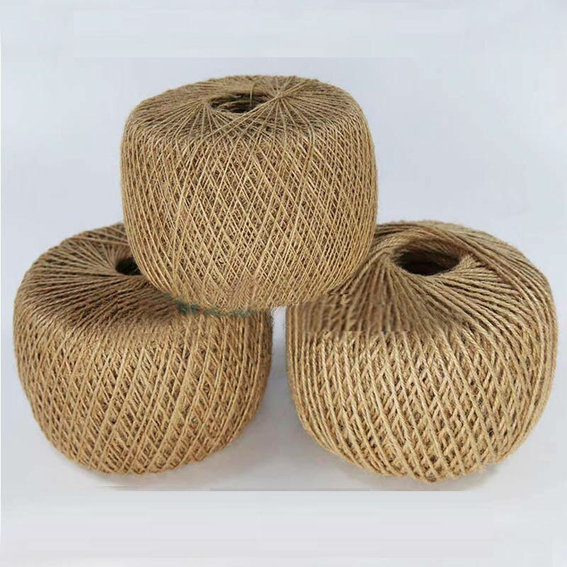 Natural Jute Twisted Rope Decorative projects Brai... – Vicedeal