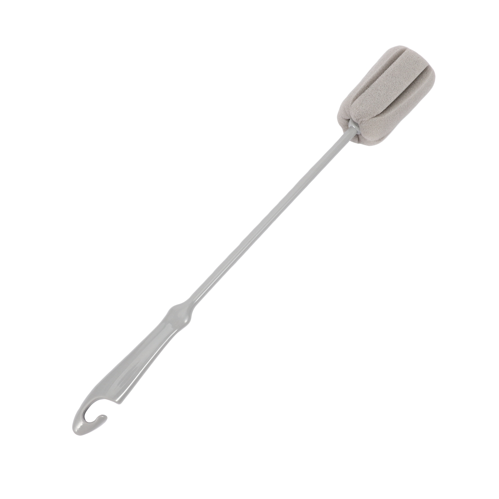 B78B-2Pc Sponge Brush Milk Bottle Cup Glass Washing Cleaning Kitchen Cleaner Tools Cup Cleaning Brush Plastic Long Handle