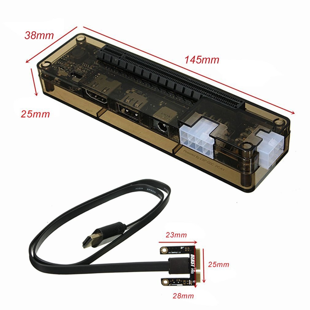 Beast-ordenador portátil V8.0 EXP GDC, base de tarjeta de vídeo independiente externa, Mini tarjeta gráfica PCI-E para Notebook