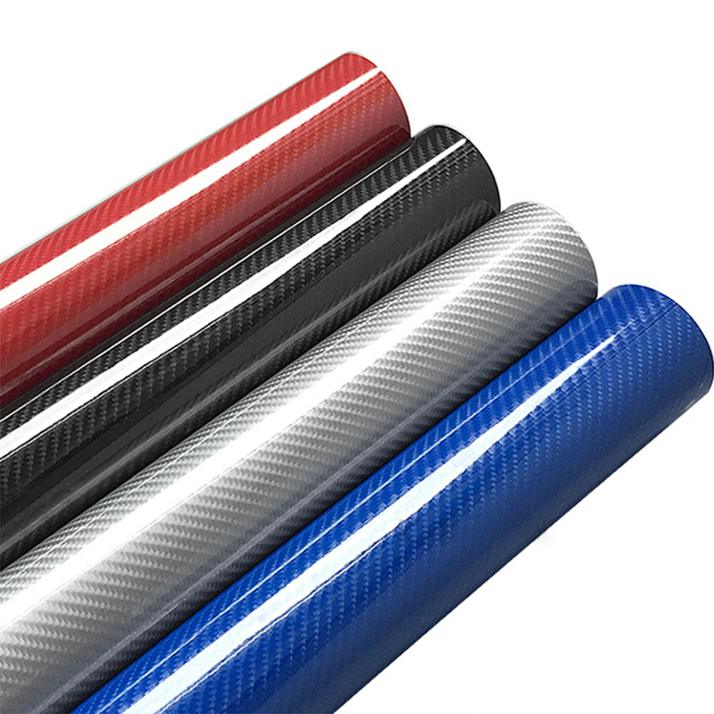 5D Carbon Fiber Vinyl Bike Car Wraps Sheet Roll Film Motorcycle Tablet Stickers Cars Styling Bicycle Auto Accessories