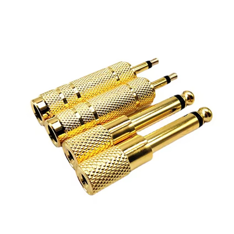 Jack Audio da 3,5 mm 6,35 mm da 6,5 maschio a 3,5 femmina / Jack maschio da 3,5 a 6,35 femmina Adattatore connettore femmina maschio Elettronica di consumo