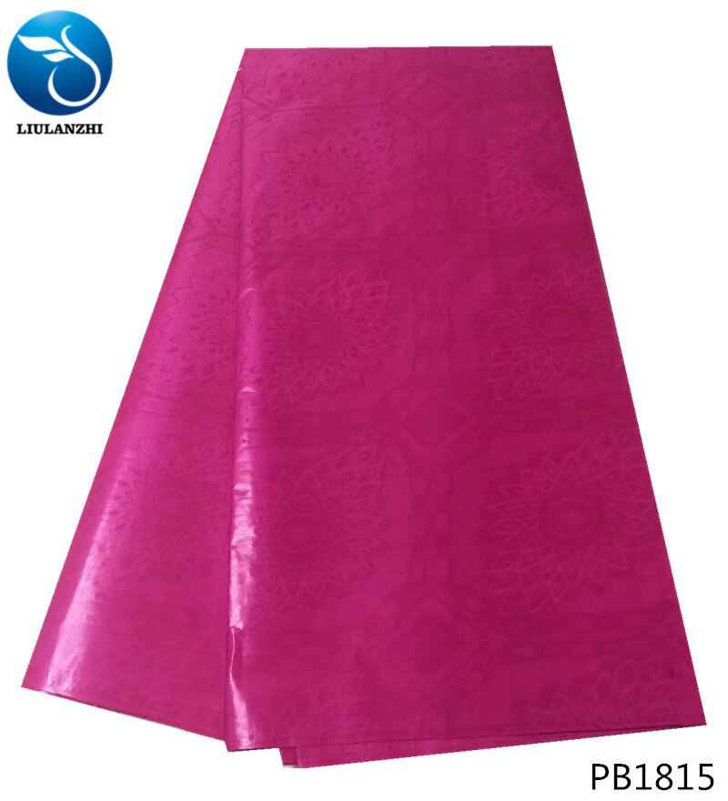 LIULANZHI africain bazin riche tissu africain bazin tissu violet bazin riche getzner pour hommes tissu 5 yards/lot PB18: PB1815