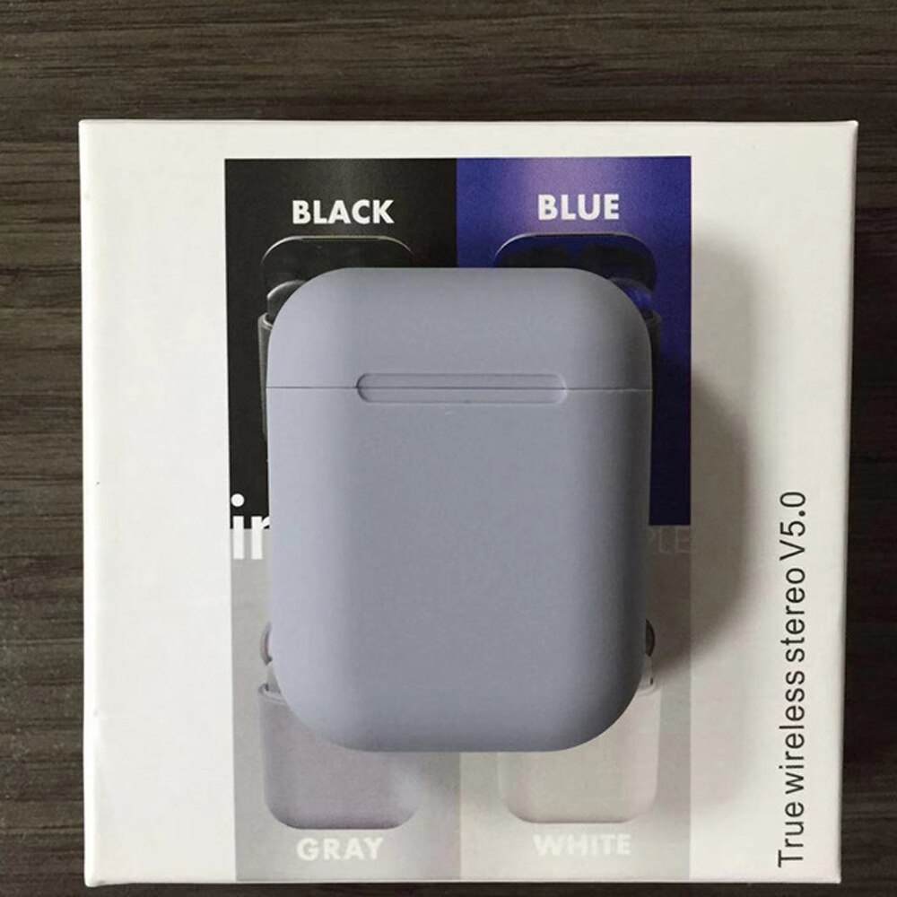 Mini 2 TWS Drahtlose Kopfhörer Bluetooth 5,0 Kopfhörer Ohrhörer Sport in Ohr Headset Freisprecheinrichtung Ohr Knospen für iPhone Xiaomi Samsung: Inpods grau
