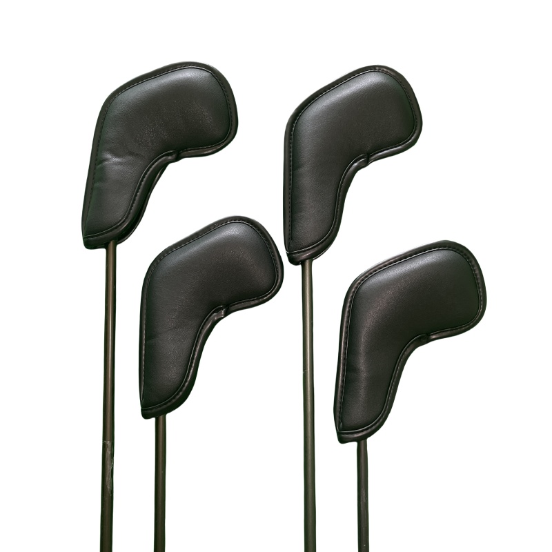 Golf Wedge Head Covers Magneet Close Cover Wiggen Headcovers Nummers 48 50 52 54 56 58 60 Graden Wit/zwart Golf Iron Cover