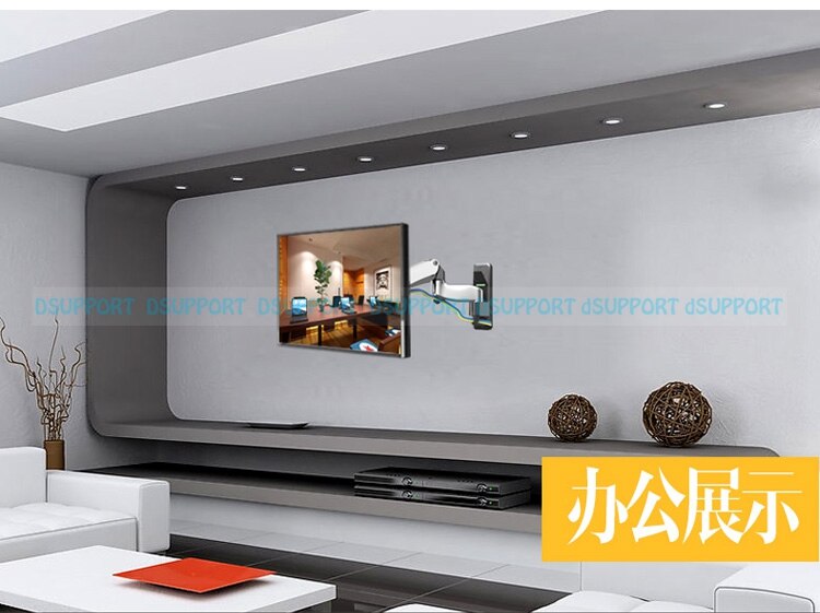 NB F500 Gas Spring 50-60 inch LED TV Wall Mount Monitor Holder Ergonomical Mount Loading 14-23kgs Max.VESA 400*400mm