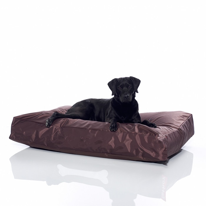 EXTRA large 100cm x 70cm x 20cm size dog bean bag sofa beds, pet beanbag cushion,waterproof and tear repellent beanbag bedding: brown