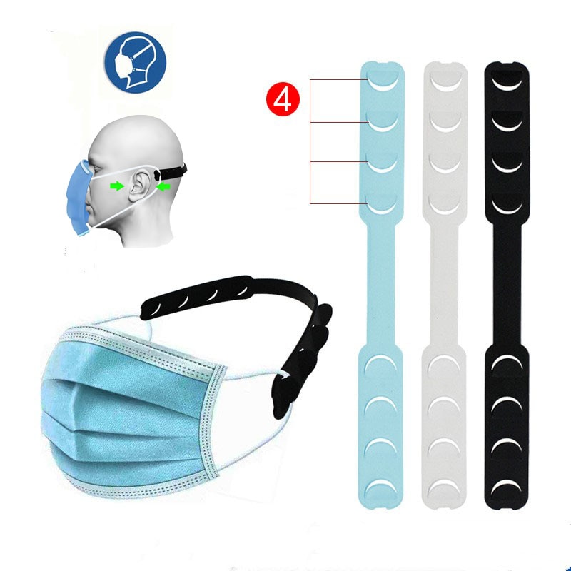 5 stuks verstelbare antislip masker oorgrepen verlenghaak gezichtsmaskers gesphouder masker oorhaak accessoires