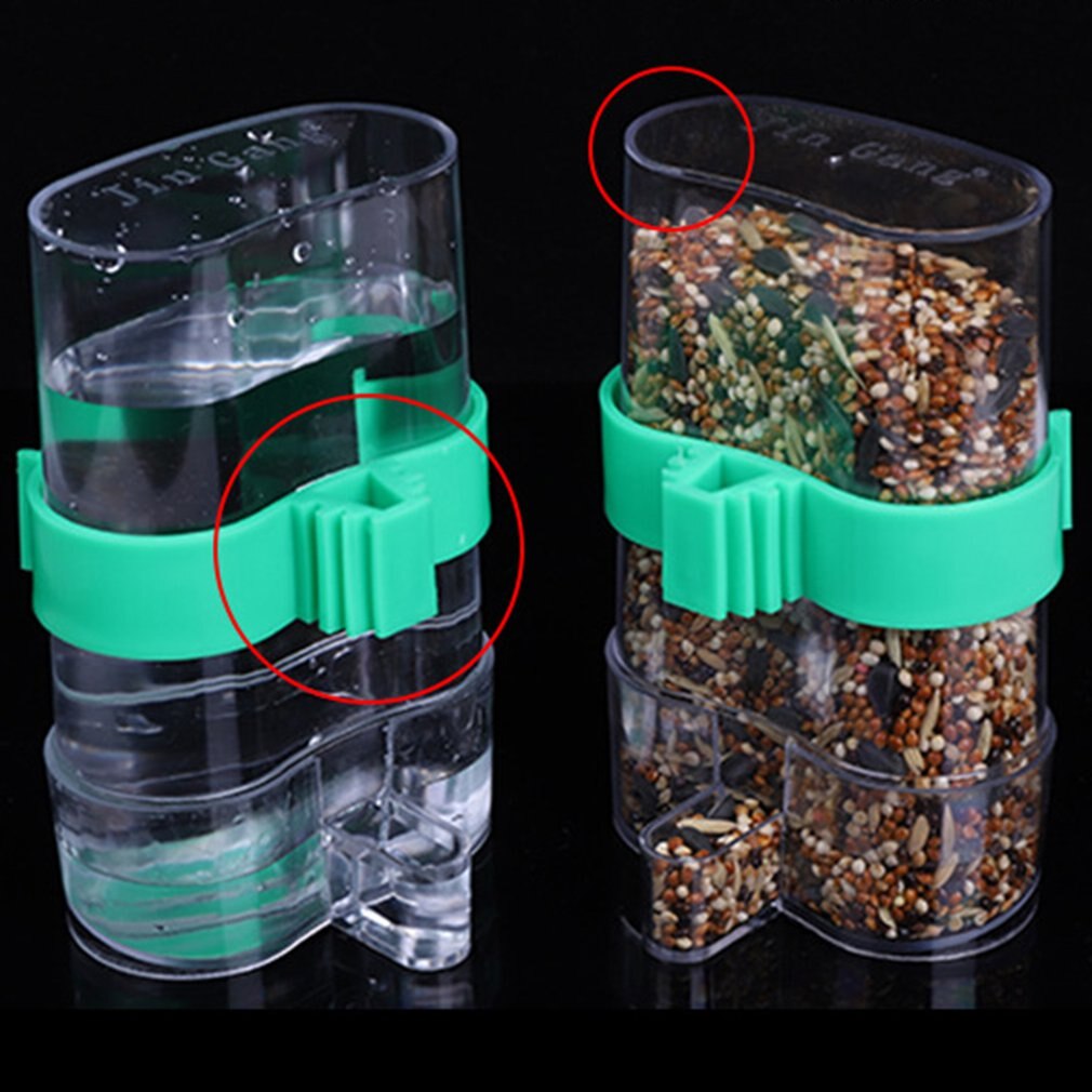 Bird Automatic Water Trap Bird Cage Supplies Bird Cage Accessories Drinking Fountain Parrot Utensils