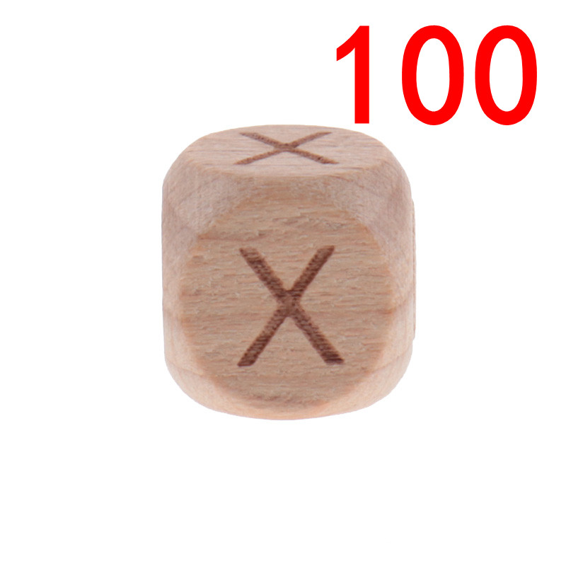 100 Stuks Engels Beuken Hout Letters Kralen 12Mm Alfabet Kraal Voor Sieraden Maken Diy Armbanden Ketting Sieraden Accessoires: Licht Geel