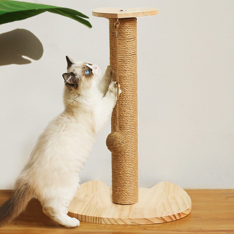 Sisal Cat Scratcher Cat Scratching Post Claw Sharpener Wearable Won&#39;t Fall Cat Climbing Shelf Funny Cat Toys Cat Climbing Frame
