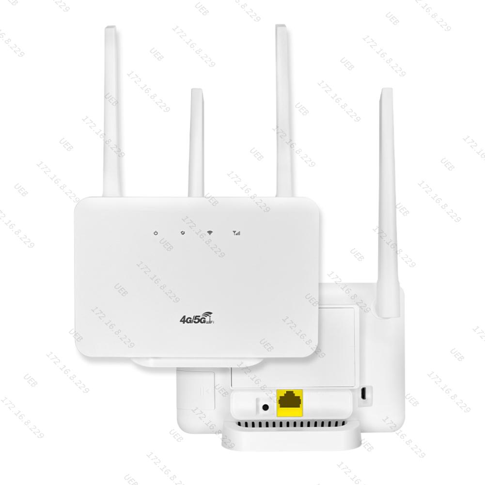 4g lte cpe routermodem extern antenn 4g routrar trådlöst modem med simkortsplats eu-kontakt för hemresor arbete
