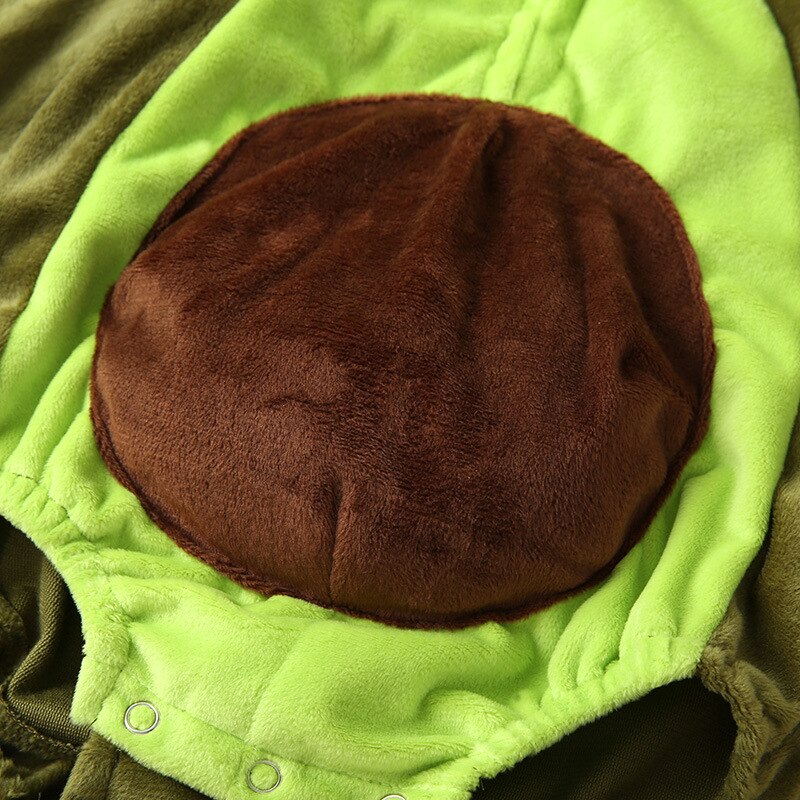 Bunvel Nette Jungen Mädchen Anzüge Avocado bilden Langarm Outfits Kleidung Strampler Herbst freundlicher Baby Gesamt Jumper Kostüm