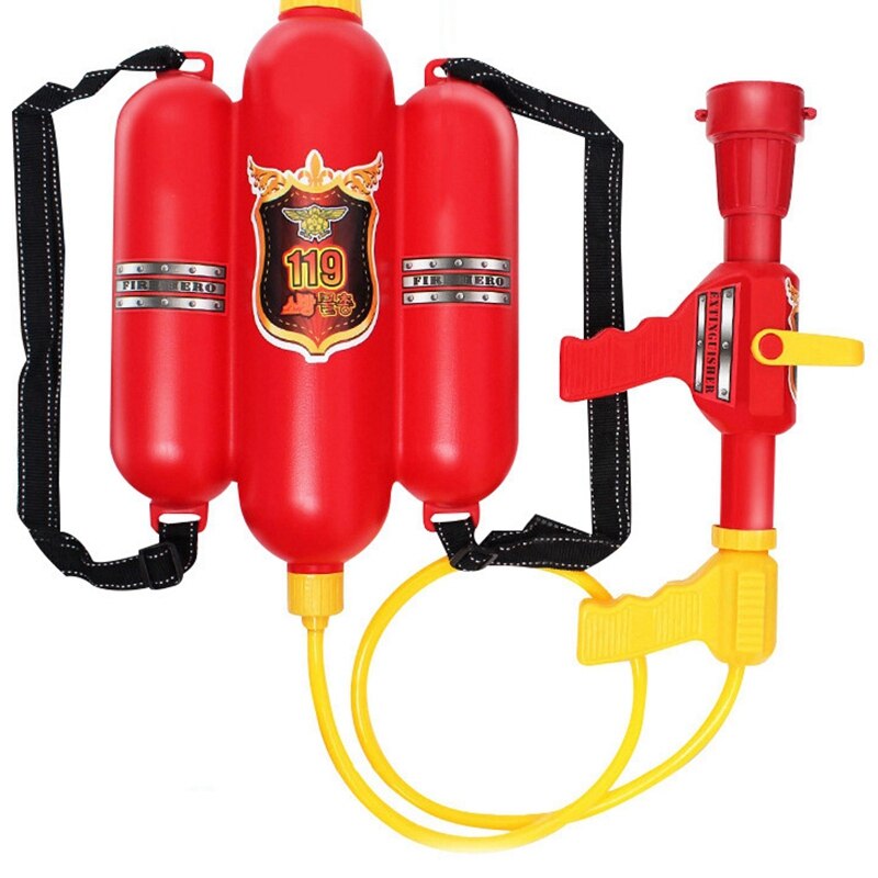 Feuerwehrmann Spielzeug Wasser Spritzgerät Rucksack für freundlicher freundlicher Sommer Spielzeug Party Favors