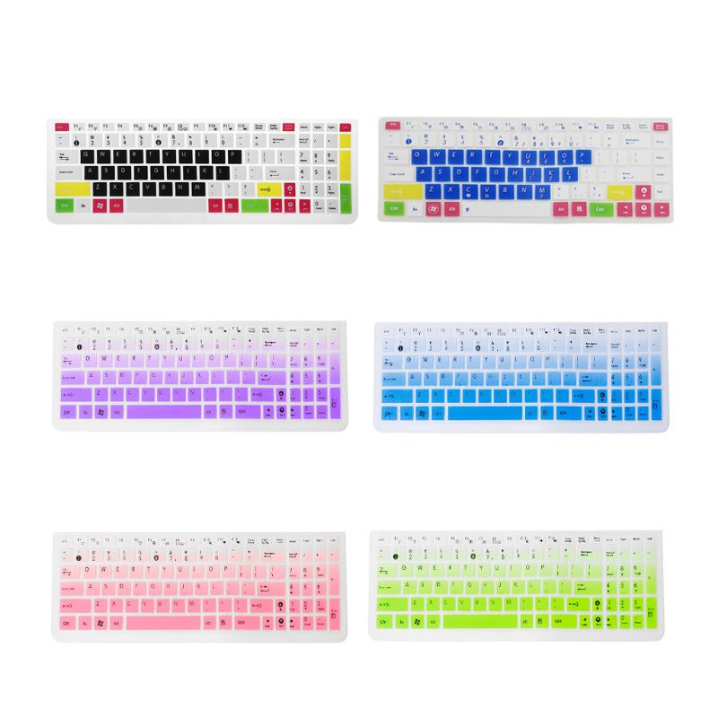 Waterproof Silicone Keyboard Protector Skin Cover Keypad Film Skin Protection dust proof film for Asus K50 Laptop Accessory