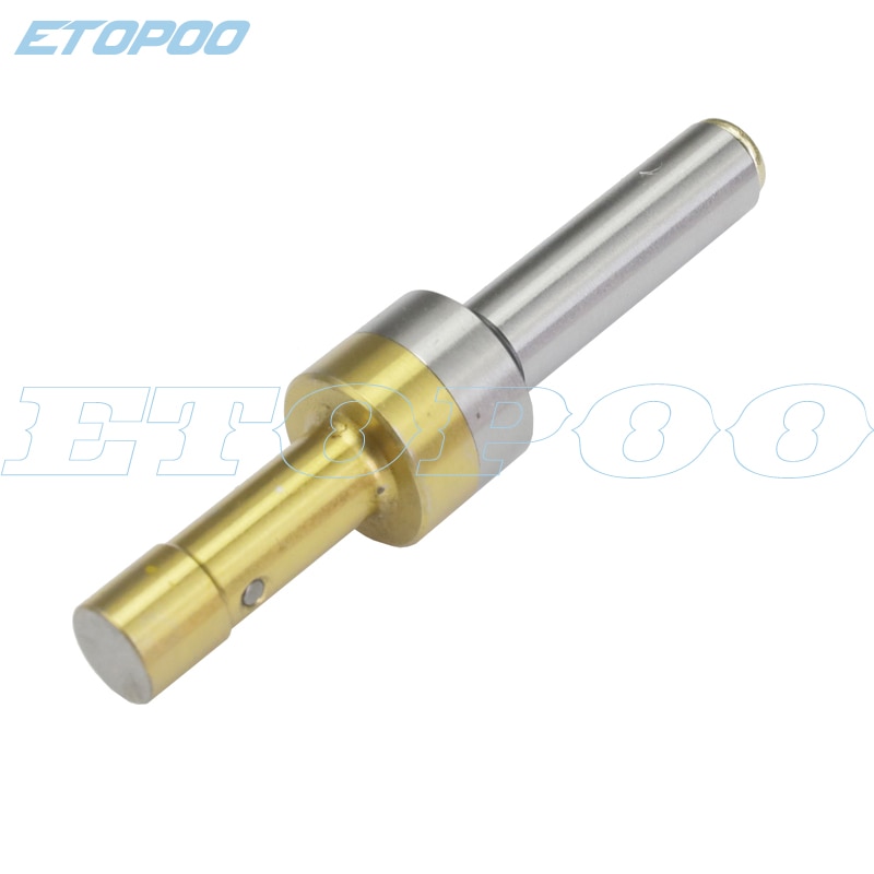 10mm Antimagnetic Edge Finder Touch Point Sensor Titanizing Yellow Ocptical Quickly Locate Work Edges For Milling Tool And Lathe
