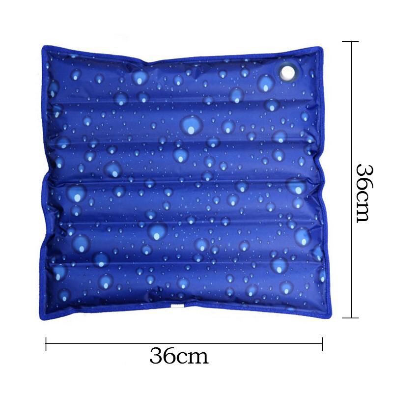 Cojín de enfriamiento de agua helada grueso para verano, cojín para silla de Casa impermeable, fresco, cojín para silla de casa, cojín para asiento con bolsa de agua