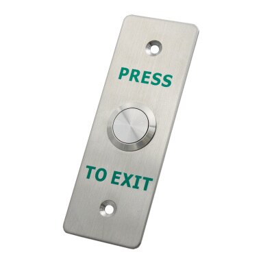 LPSECURITY IP68 waterproof outdoor gate opener door lock bolt stainless steel panel door exit button switch NO NC