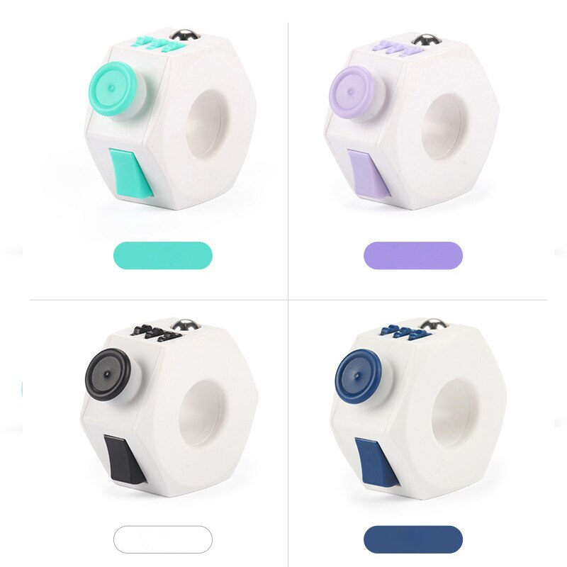 Fidget Speelgoed Min Kubus Speelgoed Vinyl Bureau Vinger Speelgoed Squeeze Fun Stress Reliever