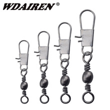 50pcs/lot Steel Interlock Snap Fishing Lure Tackle... – Vicedeal