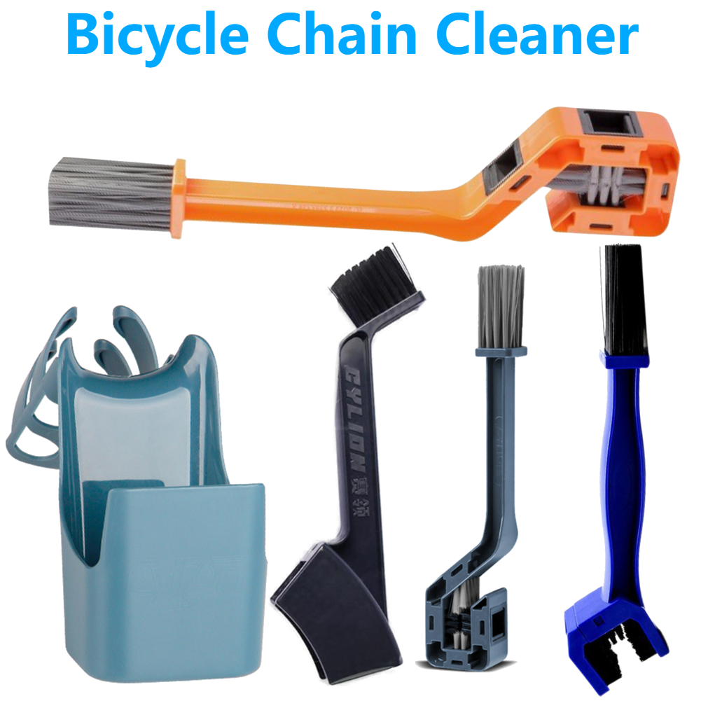 Bicicleta Cadeia Cleaner Manutenção Ferramentas, Motocicleta Road Bike Brush Wash, Bicicleta Limpeza Tool Kit, Ciclismo Cadeia Cleaner